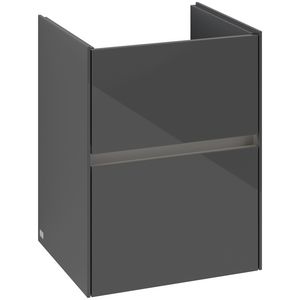 Wastafelonderkast Collaro 472x610x404mm Glossy Grey C141B0FP