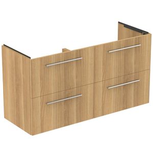 Wastafelmeubel 1200x440x630mm 4 La SC Natural Eiken I.life A