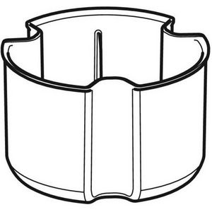 Sifonbeker 50 mm voor sifon d90