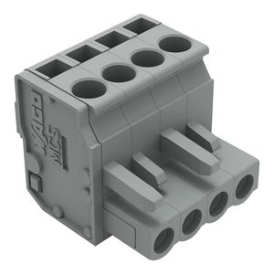 1-draads FE steker HA 2,5mm² grijs 232-204/026-000 VVE=100