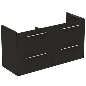 Wastafelmeubel 1200x440x630mm 4 La SC Mat Carbon Grijs I.life A
