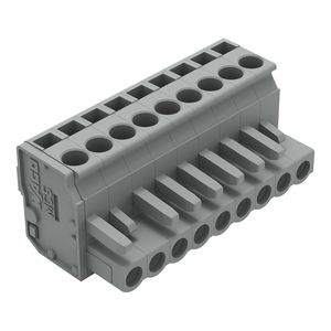 1-draads FE steker HA 2,5mm² grijs 232-209/026-000 VVE=50