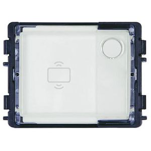 Welcome IP drukknop module 1 toets rond met NFC/IC
