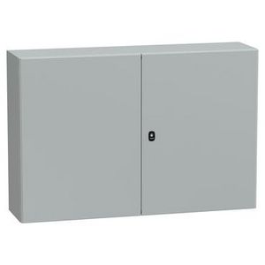 Kast 2 volle deuren 800x1200x300mm IP55 IK10 Spacial S3D