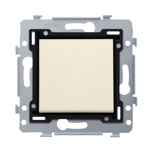 Enkelv. wisselschakelaar insteekklemmen sokkel/afwerkset cre