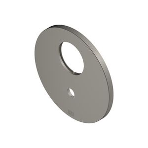 Rozet v. badkuip 150x9mm Dark Platinum gebors.