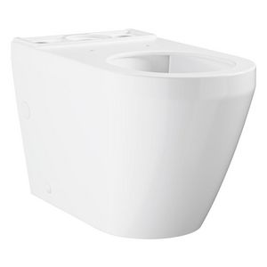 Euro Ceramic staand closet tbv duoblok randloos (excl. zitting / reservoir)