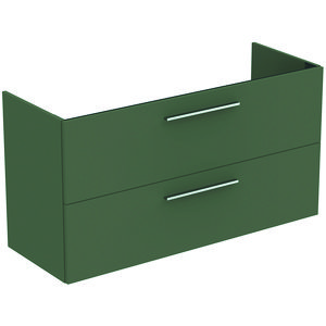 Wastafelmeubel I.LIFE-A 120cm 2x la mat quartz grijs