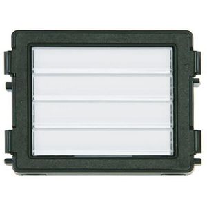 Welcome IP drukknop module 4 toetsen plat