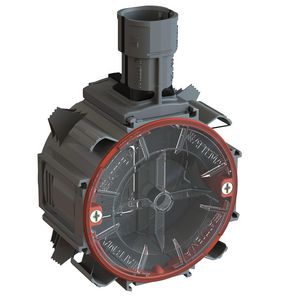 Inbouwdoos U40 KLEMVAST 82mm incl. 1x combi-tuit 16/19/20mm