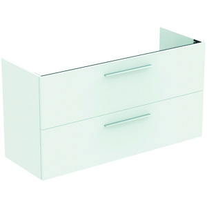 Wastafelmeubel I.LIFE-A 120cm 2x la mat wit