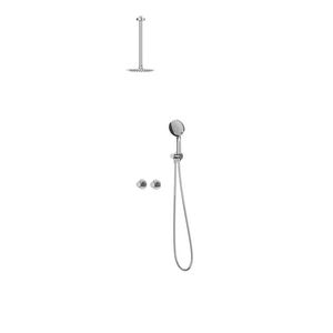 Afbouwdeel regendouche IVY combiset Nexus 3 inbouwthermostaat chroom CSN3EXCRBACC excl. inbouwbox