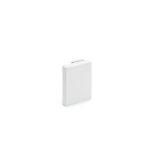 Eindstuk LE 40x110 9010 110x40x2 polycarbonaat VVE=10