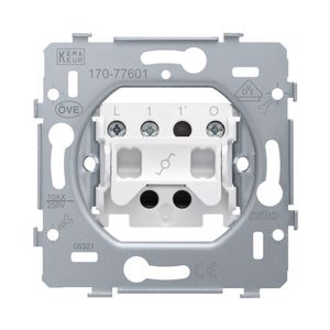 Sokkel wisselcontroleschakelaar 4 aansluitklem 10AX/250 schr