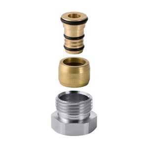 ML Danfoss klemkoppeling BU messing d16-G1/2" VVE= 2