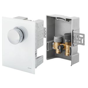 Thermost.+interne retourtemp.regeling Unibox TQ-RTL glas wit