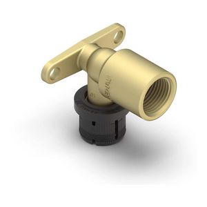 Muurplaat 16x1/2"bn.dr. hoog schuif FASTLOC LX