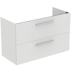 Wastafelmeubel I.LIFE-A 100cm 2x la mat wit