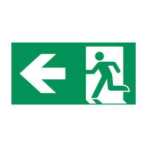 Pictogram (kap) 71000 serie, 32m, ISO B, pijl links Eaton Blessing