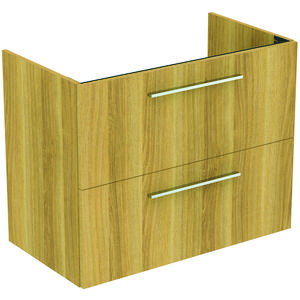 Wastafelmeubel I.LIFE-A 80cm m 2x la natural licht eiken