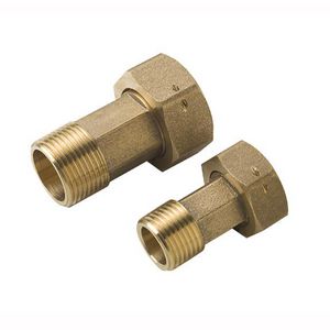 Watermeterkoppeling 2-dlg DN20 1 wartel bn. x tule