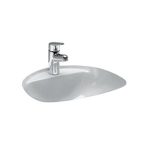 Bijou inbouwwastafel 415x365mm wit