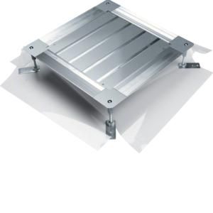 Universele vloerdoos z. bodempl. grootte 3 498x498x120-170mm