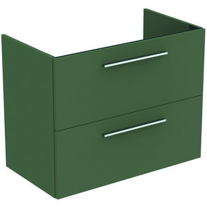 Wastafelmeubel I.LIFE-A 80cm m 2x la mat quartz grijs