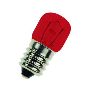 Signaleringslamp E14 T16X35 220-260V 5-7W rood VVE=10