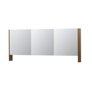 INK SPK3 Spiegelkast 3dr & open planchet Aqua 180x74