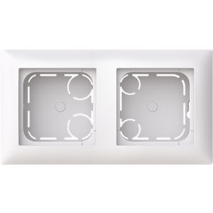 opbouw behuizing vlak 2-voudig Balance SI alpinwit (1712 F-914)