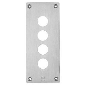 Afdekplaat gaten 4 horizontale gaten Metaal Harmony XAP-E