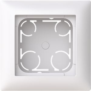 opbouw behuizing vlak 1-voudig Balance SI alpinwit (1711 F-914)