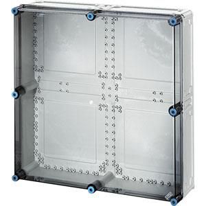 Mi L. beh. IP65 BM8 600x600x170mm Transparant deksel