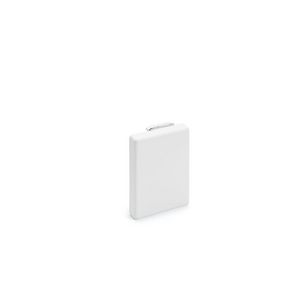 Eindstuk LE 60x110 9010 110x61x2 polycarbonaat VVE=10