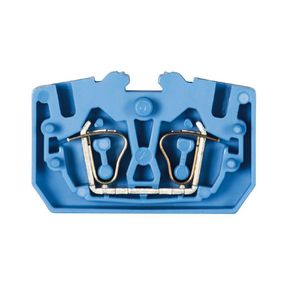 Doorgangsklem WKF2,5/m blauw VVE=100