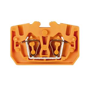 Doorgangsklem WKF2,5/m oranje VVE=100