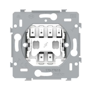 Sokkel wisselcontroleschakelaar 4 aansluitklem 10AX/250 inst
