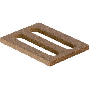 Geluidsisolatieplaat voor GIS montagehoek 12 cm VVE=50