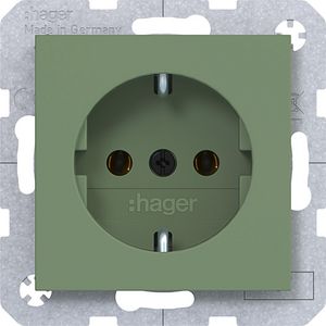 SCHUKO-wandcontactdoos schroef lift klemmen A.x/C.x aloe mat