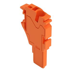 1-draads beginmodule FE steker Push-in 4 mm² oranje VVE=250