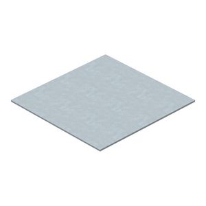 Blinddeksel voor GES4 in montagedeksel 205x205x3