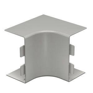 Binnenhoek 60x110mm polyvinylchlorid steengrijs VVE=2