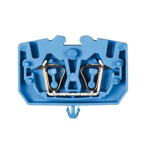 Doorgangsklem WKF2,5/m/r blauw VVE=100
