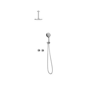 Afbouwdeel regendouche IVY combiset Nexus 3 inbouwthermostaat chroom CSN3EXCRBDBC excl. inbouwbox