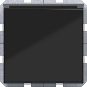Elektronische schakelaar voor hotelkaart A.x/C.x nachtzwart