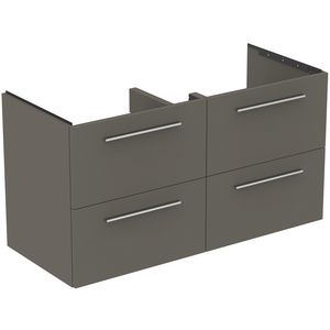 Wastafelmeubel I.LIFE-B 120cm 4x la mat quartz grijs