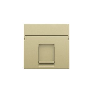 Centraalplaat data 1x RJ gold coated
