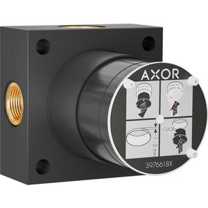 Inbouwdeel hoofdd. 2 straalsoorten plafondaansluiting AXOR ShowerSphere