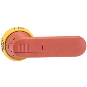 Bedieningsknop handgreep geel/rood ip65 voor I-0-II